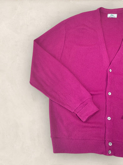 Cardigan Homme Lacoste VIOLET XL Ref:2876 - VIOLET - XL - amifrip - Friperie en ligne et vêtements vintage