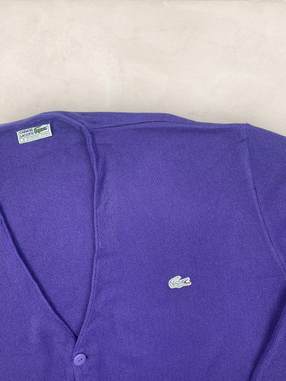 Cardigan Homme Lacoste Violet XL Ref:3192 - Violet - XL - amifrip