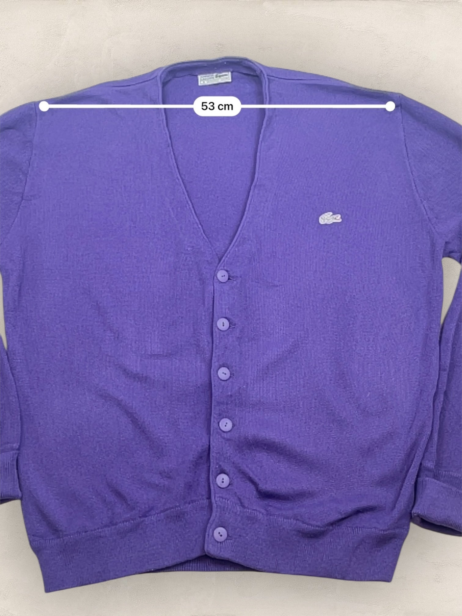 Cardigan Homme Lacoste Violet XL Ref:3192 - Violet - XL - amifrip
