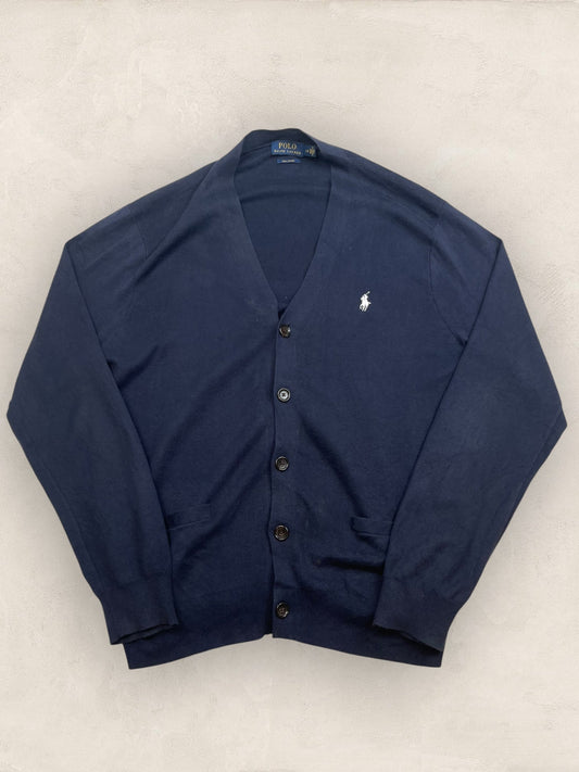 Cardigan Homme Ralph Lauren Bleu Marine L Ref:3407 - Bleu Marine - L - amifrip