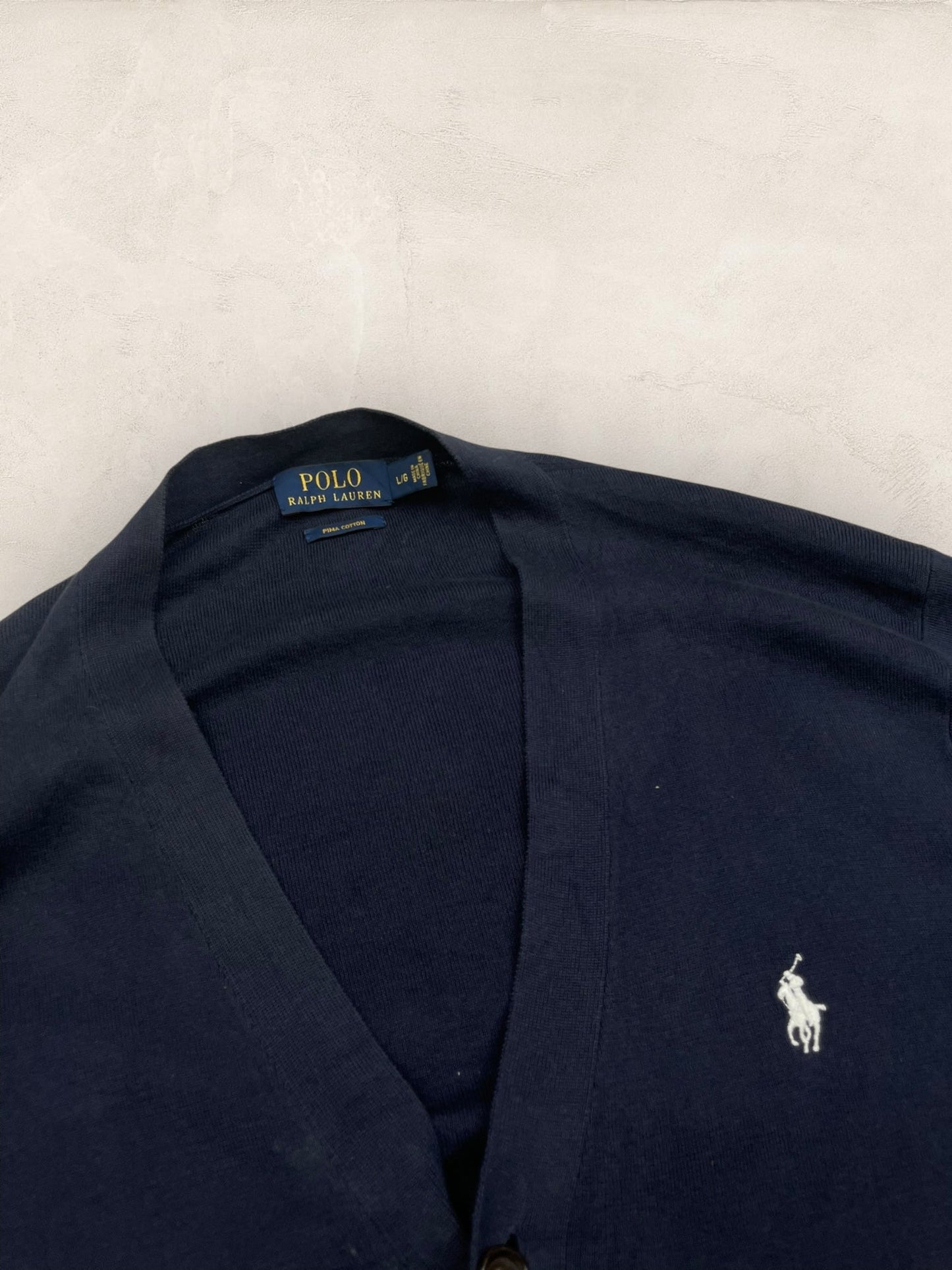Cardigan Homme Ralph Lauren Bleu Marine L Ref:3407 - Bleu Marine - L - amifrip