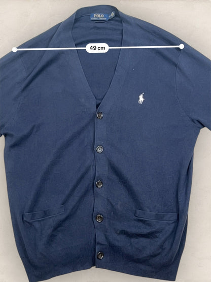 Cardigan Homme Ralph Lauren Bleu Marine L Ref:3407 - Bleu Marine - L - amifrip