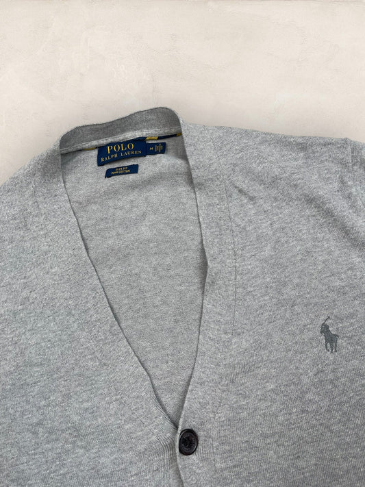 Cardigan Homme Ralph Lauren Gris M Ref:3406 - Gris - M - amifrip