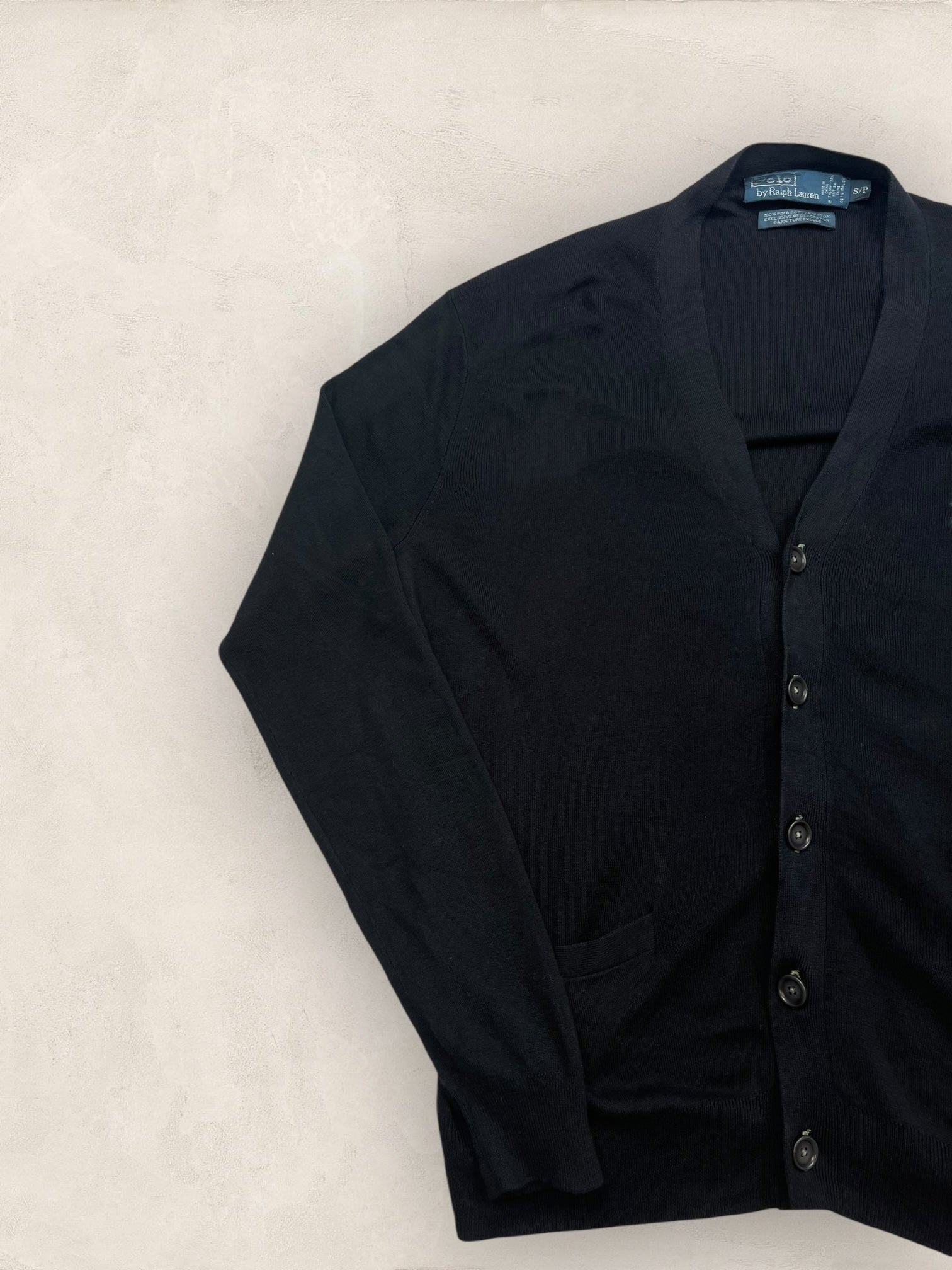 Cardigan Homme Ralph Lauren Noir S Ref:3419 - Noir - S - amifrip