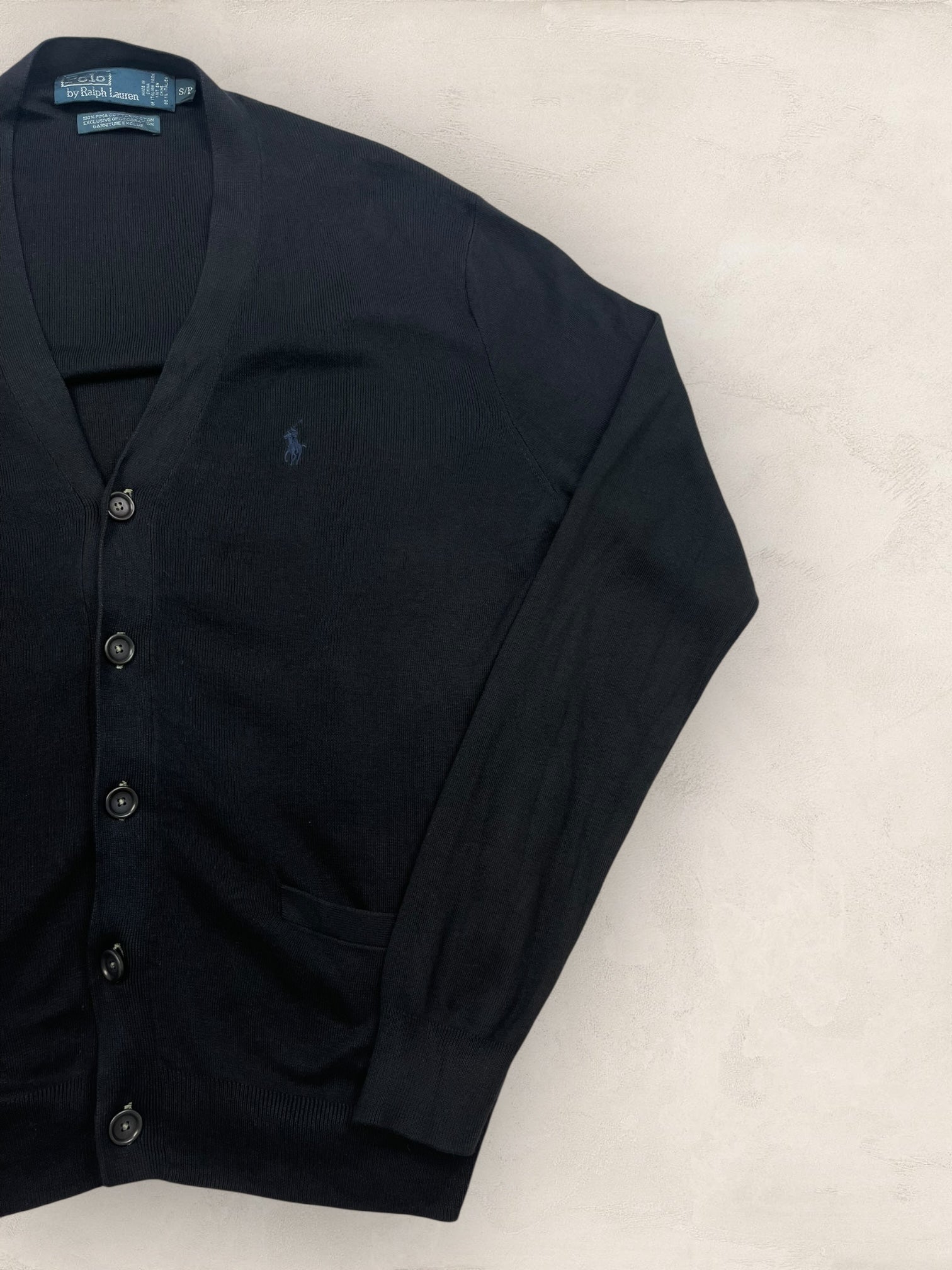 Cardigan Homme Ralph Lauren Noir S Ref:3419 - Noir - S - amifrip