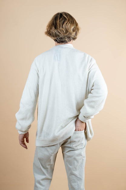 Cardigan Lacoste Izod ref: 1245 - BLANC - L - amifrip - Friperie en ligne et vêtements vintage