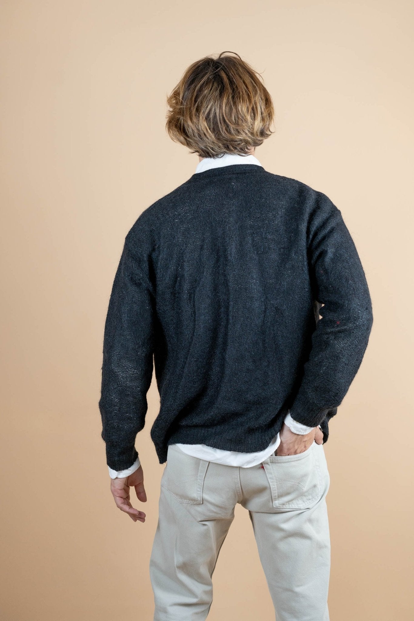 Cardigan Lacoste ref: 1130 - NOIR - 42 - amifrip - Friperie en ligne et vêtements vintage