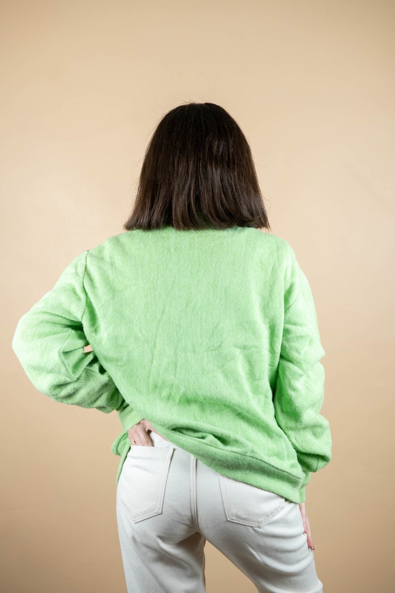 Cardigan Lacoste Vintage ref: 1624 - VERT - XL - amifrip - Friperie en ligne et vêtements vintage