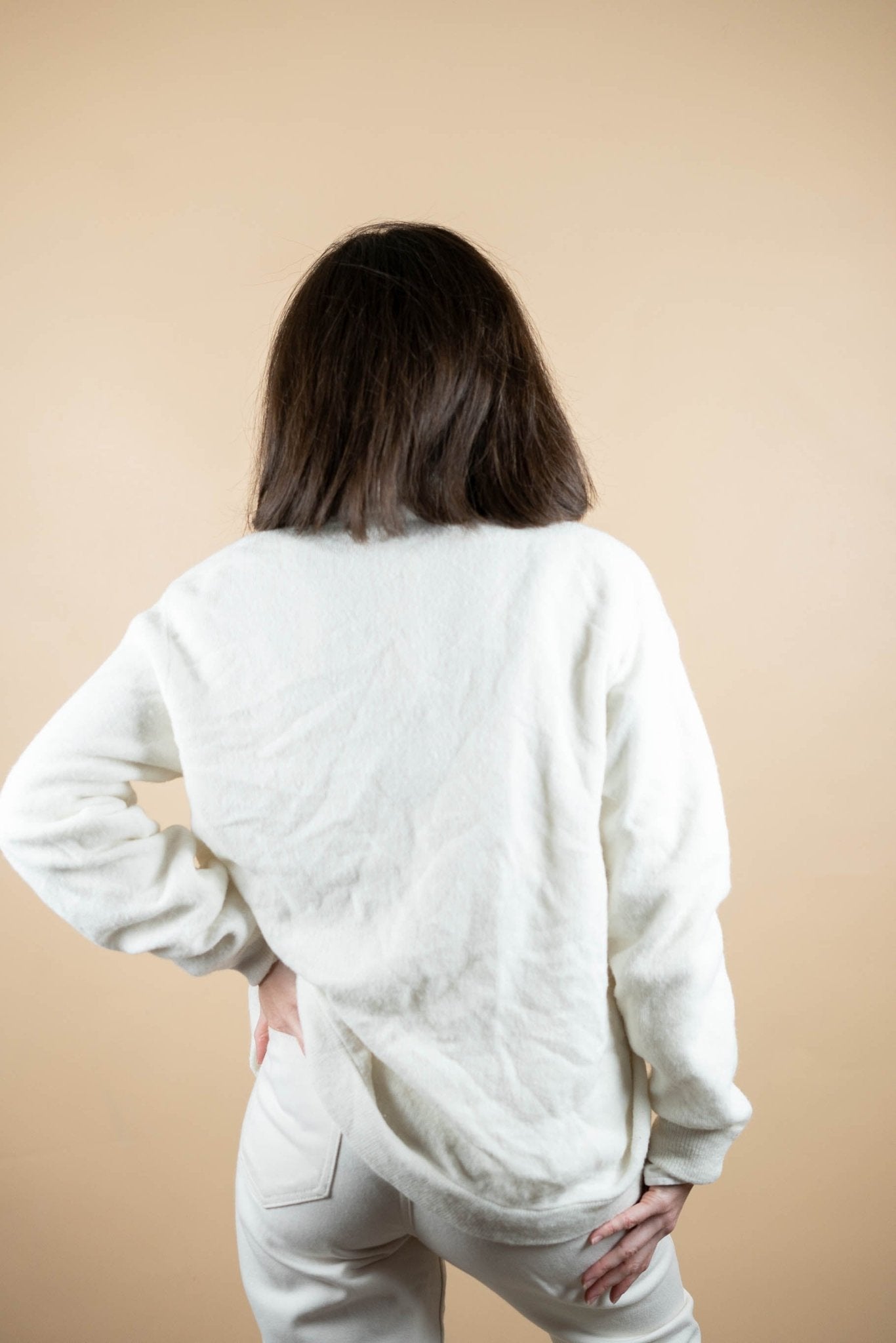 Cardigan Lacoste Vintage ref: 1626 - BLANC - M - amifrip - Friperie en ligne et vêtements vintage