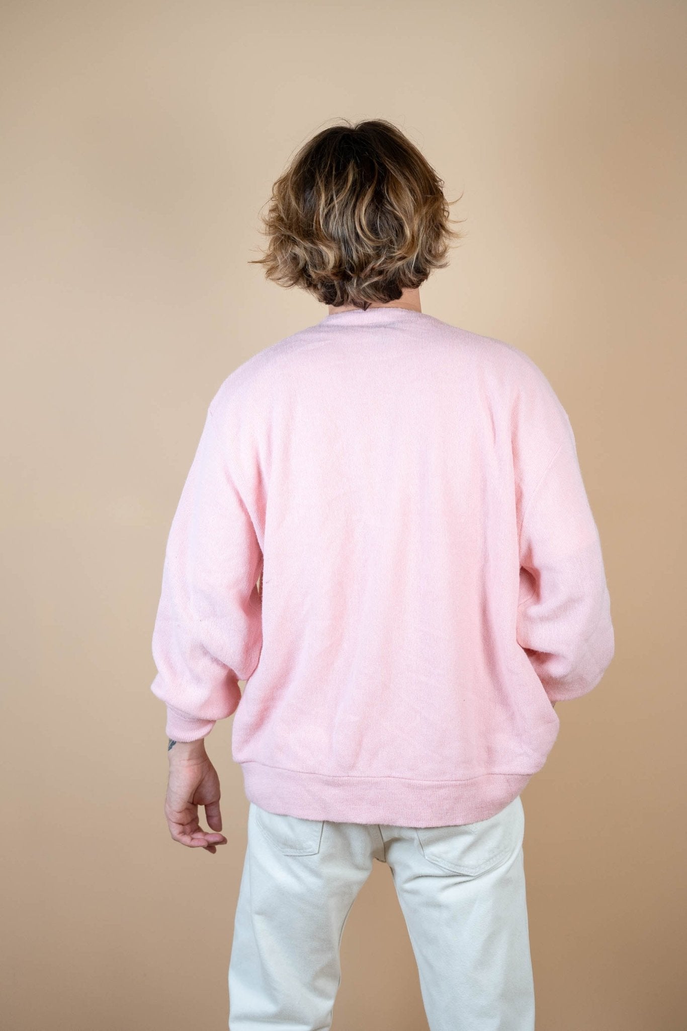 Cardigan Lacoste Vintage ref: 1642 - ROSE - XL - amifrip - Friperie en ligne et vêtements vintage