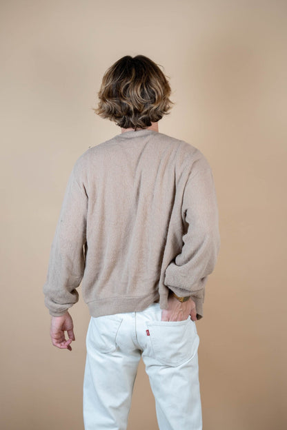 Cardigan Lacoste Vintage ref: 1646 - BEIGE - XL - amifrip - Friperie en ligne et vêtements vintage