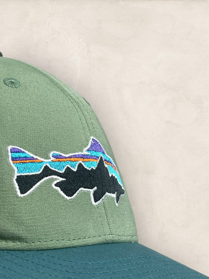 Casquette Homme Patagonia Vert TAILLE UNIQUE Ref:3029 - Vert - TAILLE UNIQUE - amifrip - Friperie en ligne et vêtements vintage