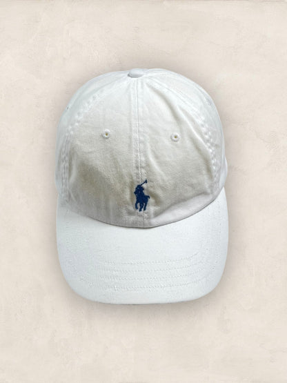 Casquette Polo Ralph Lauren Blanc TAILLE UNIQUE Ref:3026 - Blanc - TAILLE UNIQUE - amifrip - Friperie en ligne et vêtements vintage