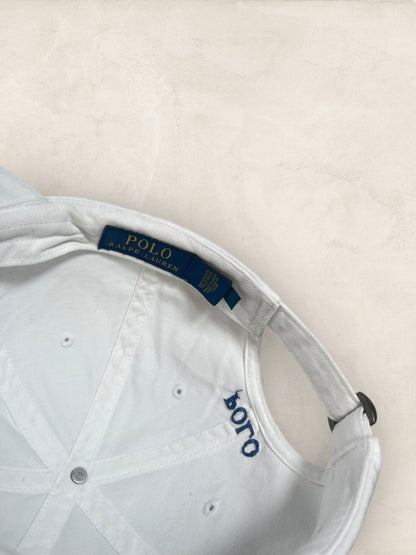Casquette Polo Ralph Lauren Blanc TAILLE UNIQUE Ref:3026 - Blanc - TAILLE UNIQUE - amifrip - Friperie en ligne et vêtements vintage