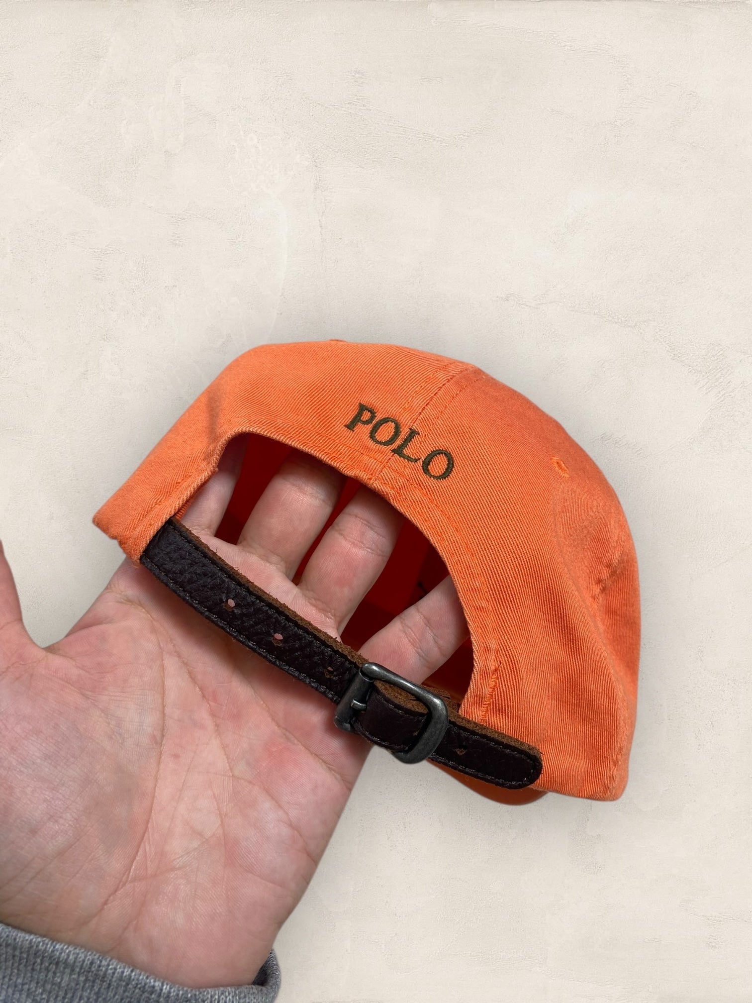 Casquette Polo Ralph Lauren Orange TAILLE UNIQUE Ref:3023 - Orange - TAILLE UNIQUE - amifrip - Friperie en ligne et vêtements vintage