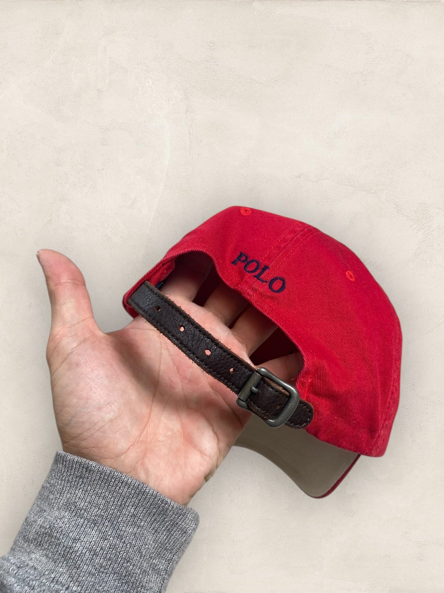 Casquette Polo Ralph Lauren Rouge TAILLE UNIQUE Ref:3027 - Rouge - TAILLE UNIQUE - amifrip - Friperie en ligne et vêtements vintage