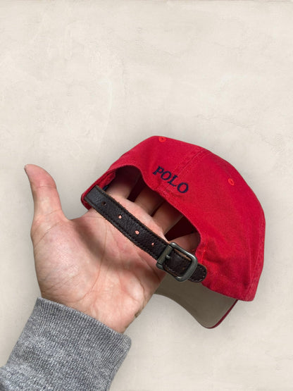 Casquette Polo Ralph Lauren Rouge TAILLE UNIQUE Ref:3027 - Rouge - TAILLE UNIQUE - amifrip - Friperie en ligne et vêtements vintage