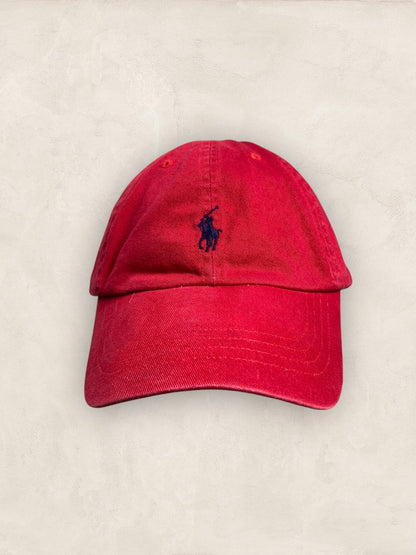 Casquette Polo Ralph Lauren Rouge TAILLE UNIQUE Ref:3027 - Rouge - TAILLE UNIQUE - amifrip - Friperie en ligne et vêtements vintage