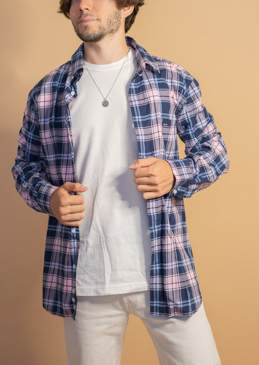 Chemise Bleu Eden Park Homme 940 - BLEU - L - amifrip - Friperie en ligne et vêtements vintage