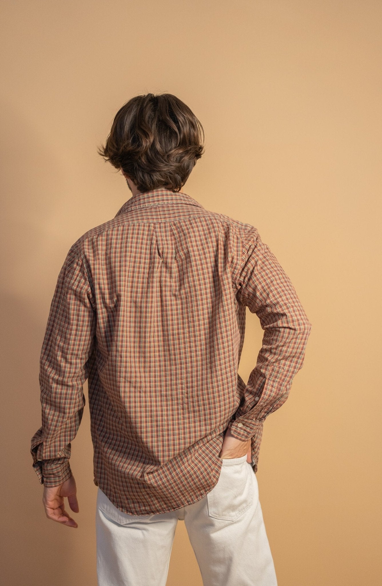 Chemise Bordeaux Ralph Lauren Homme 1004 - BORDEAUX - S - amifrip - Friperie en ligne et vêtements vintage