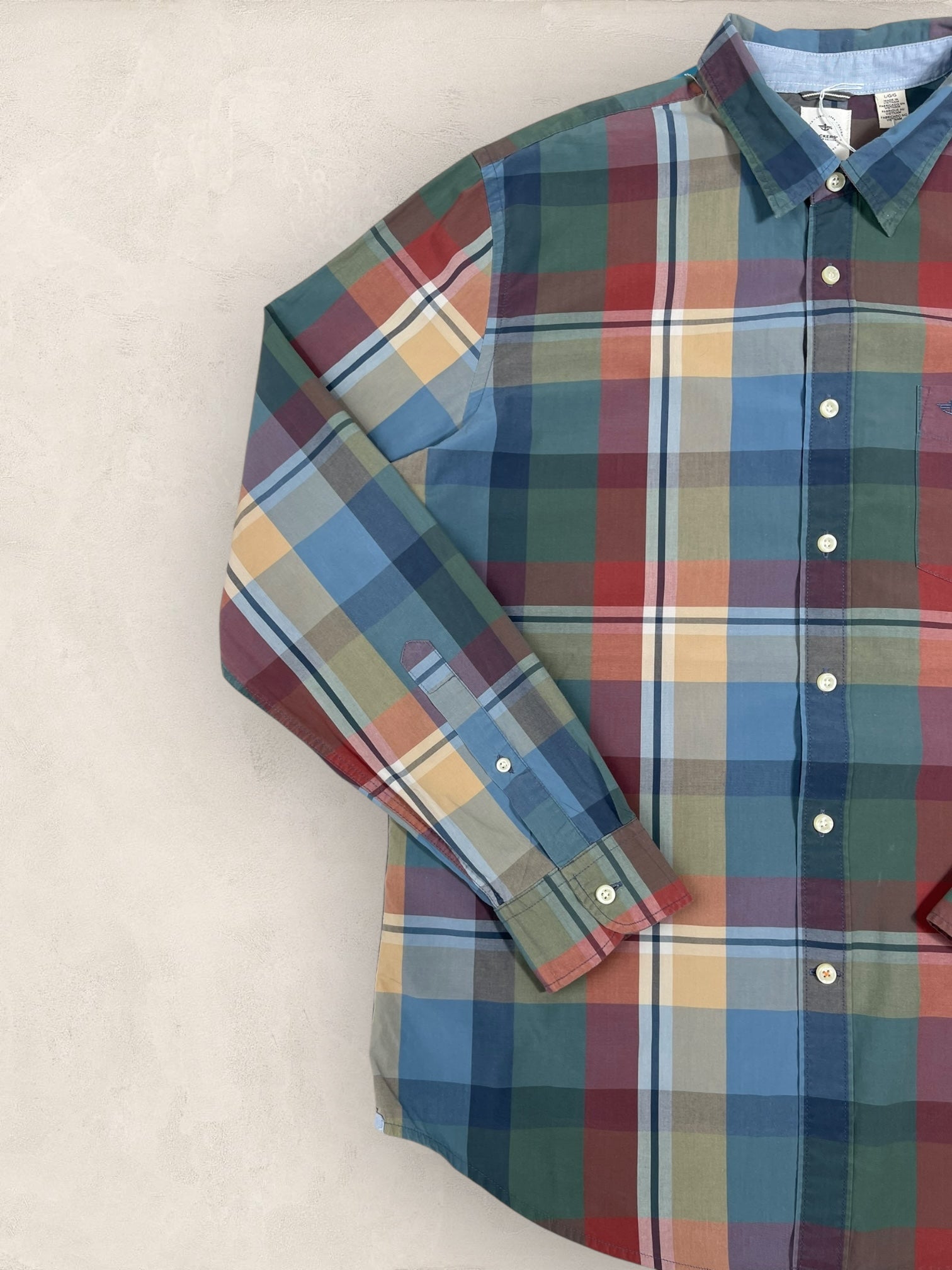 Chemise Dockers Multicolore L Homme Ref: 2723 - Multicolore - L - amifrip - Friperie en ligne et vêtements vintage