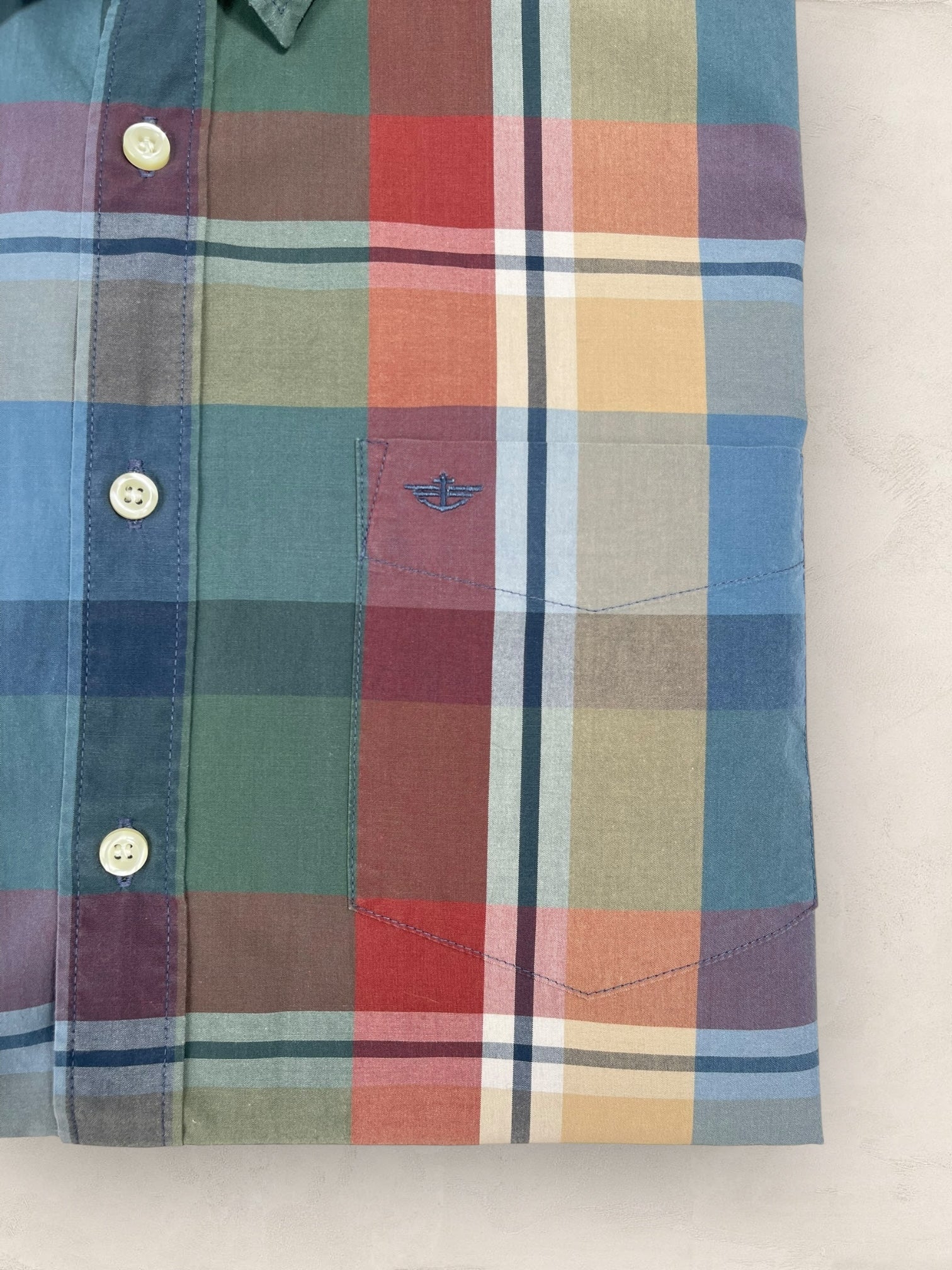 Chemise Dockers Multicolore L Homme Ref: 2723 - Multicolore - L - amifrip - Friperie en ligne et vêtements vintage