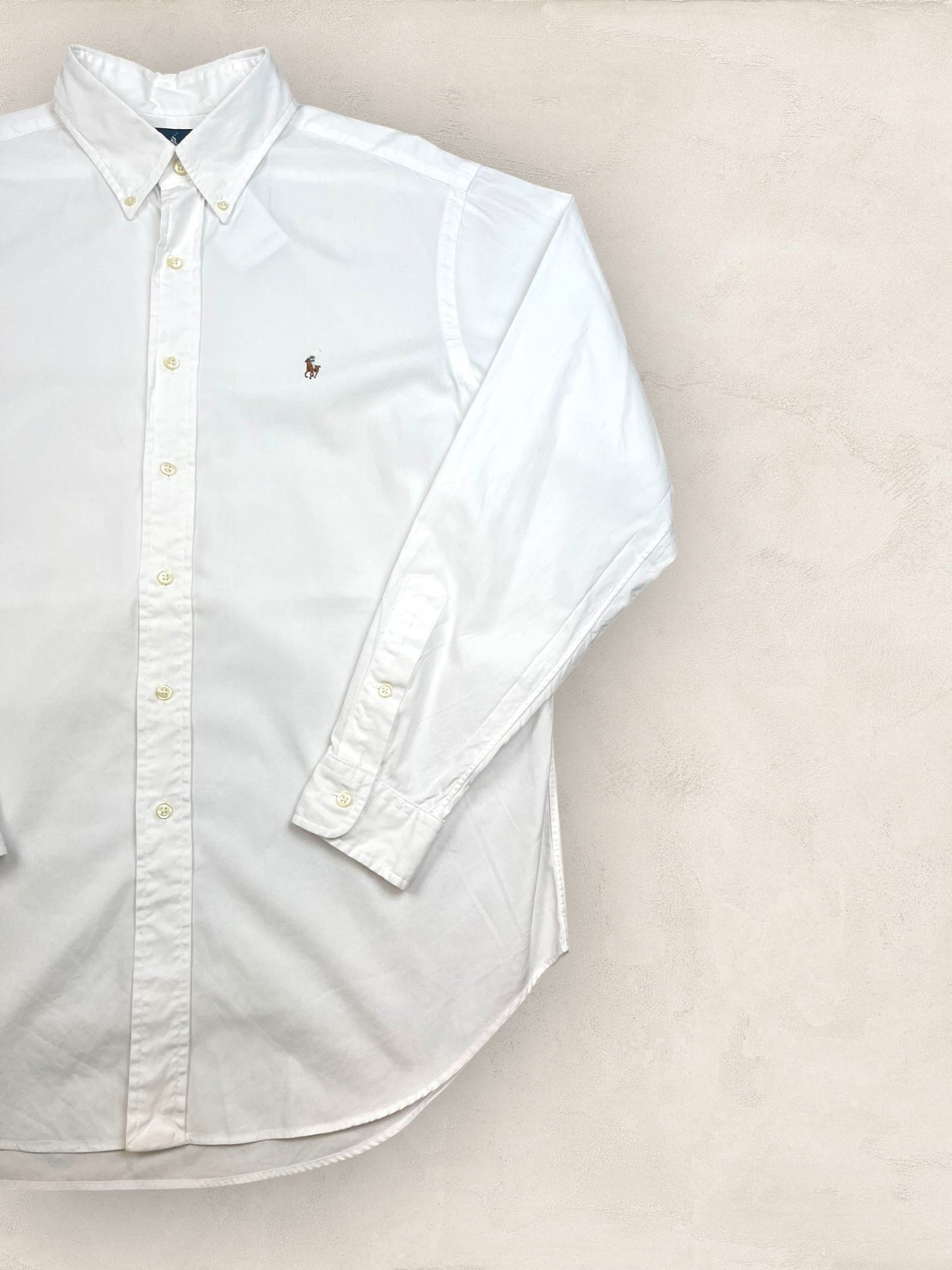 Chemise Homme Ralph Lauren BLANC en Coton L Ref:2818 - BLANC - L - amifrip