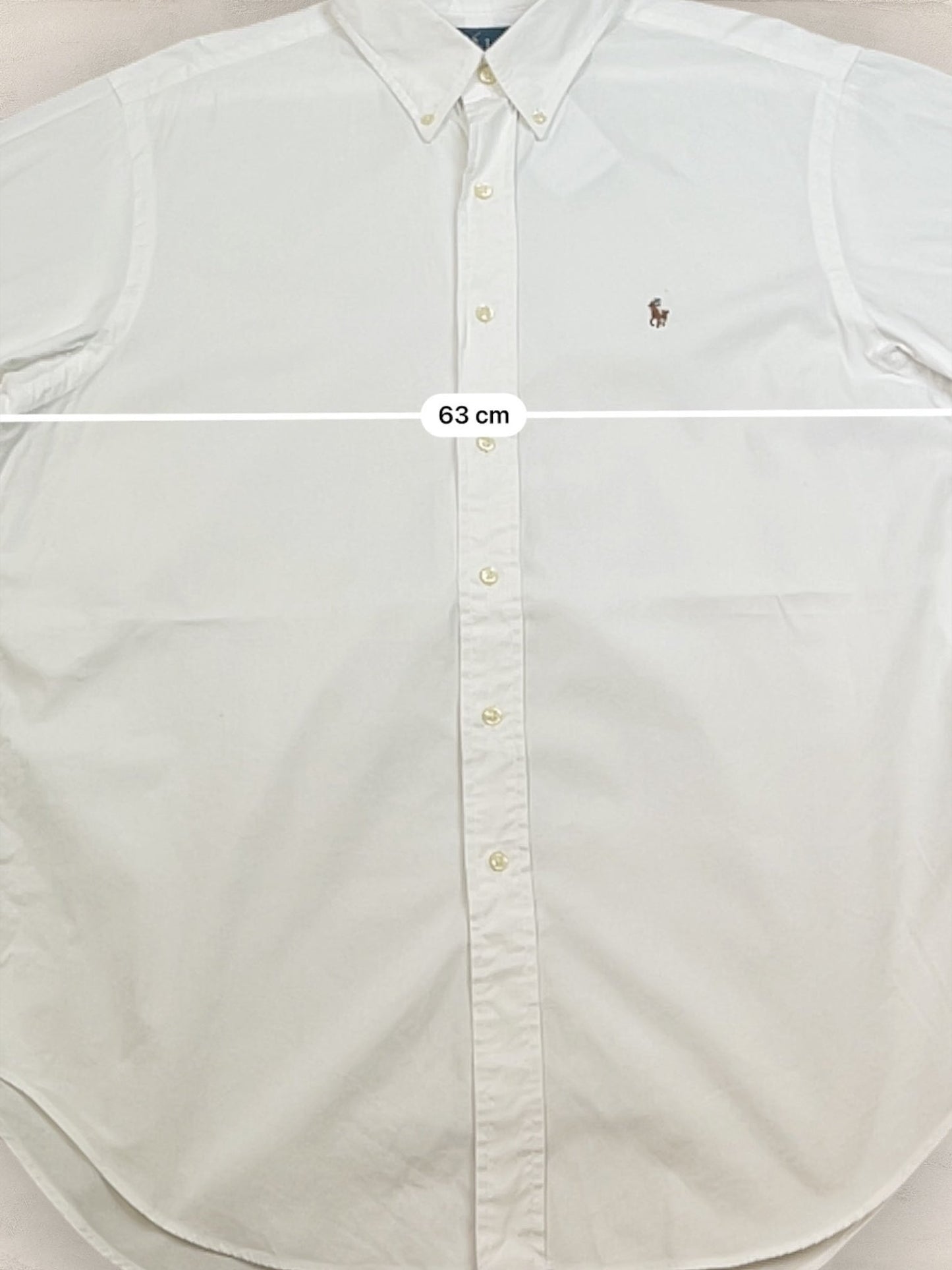 Chemise Homme Ralph Lauren BLANC en Coton L Ref:2818 - BLANC - L - amifrip
