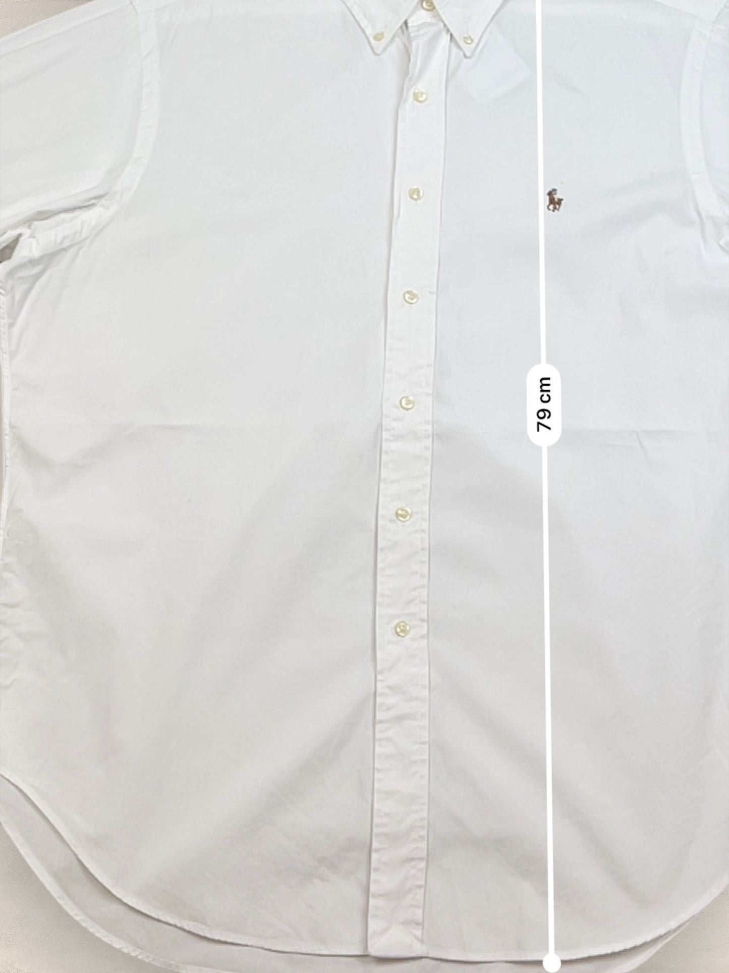 Chemise Homme Ralph Lauren BLANC en Coton L Ref:2818 - BLANC - L - amifrip