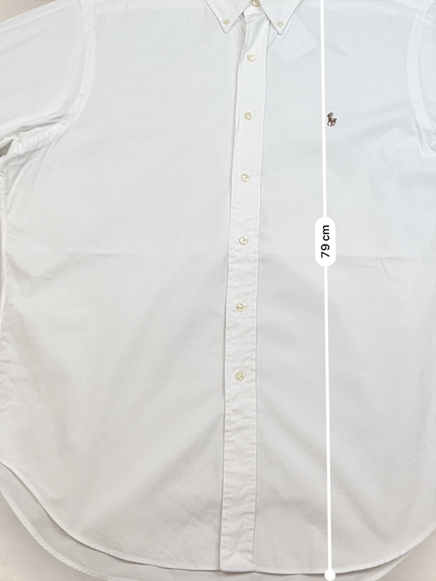 Chemise Homme Ralph Lauren BLANC en Coton L Ref:2818 - BLANC - L - amifrip