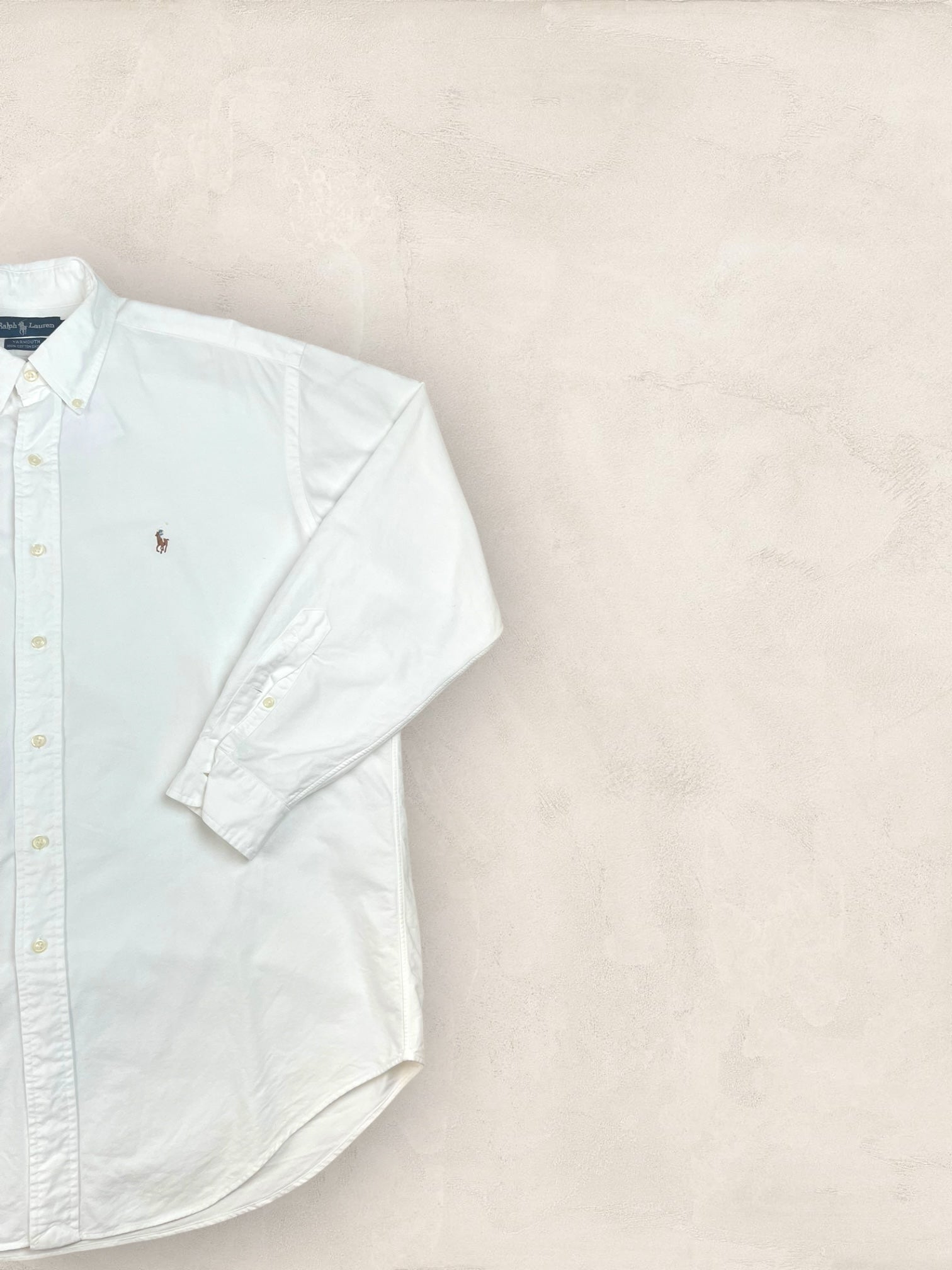 Chemise Homme Ralph Lauren BLANC en Coton XL Ref:2784 - BLANC - XL - amifrip