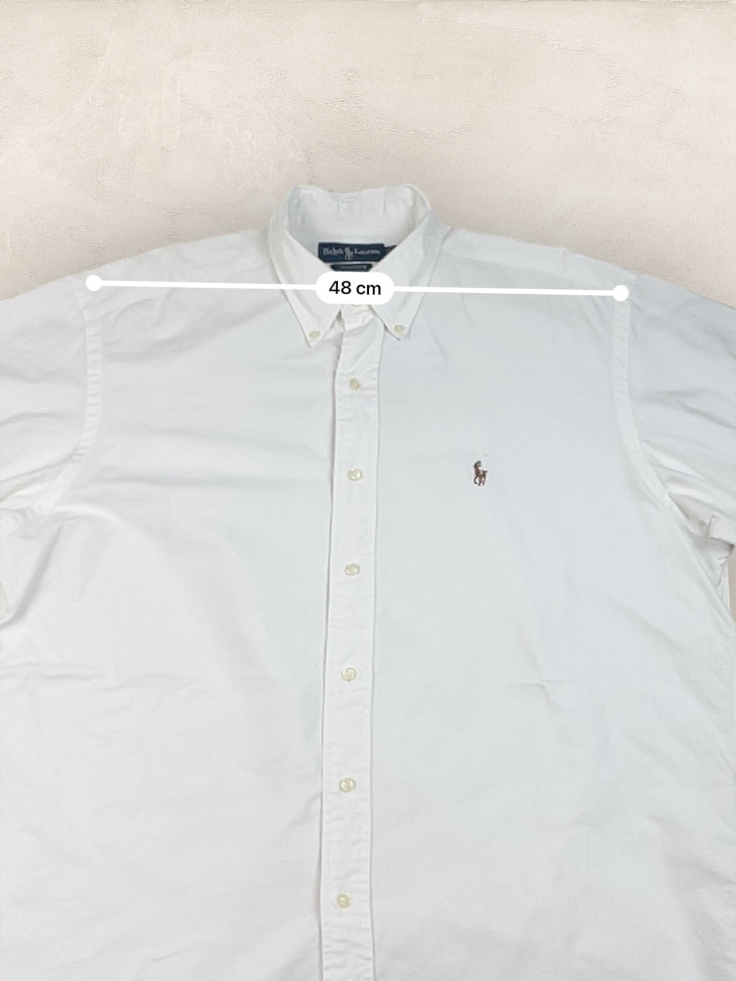 Chemise Homme Ralph Lauren BLANC en Coton XL Ref:2784 - BLANC - XL - amifrip