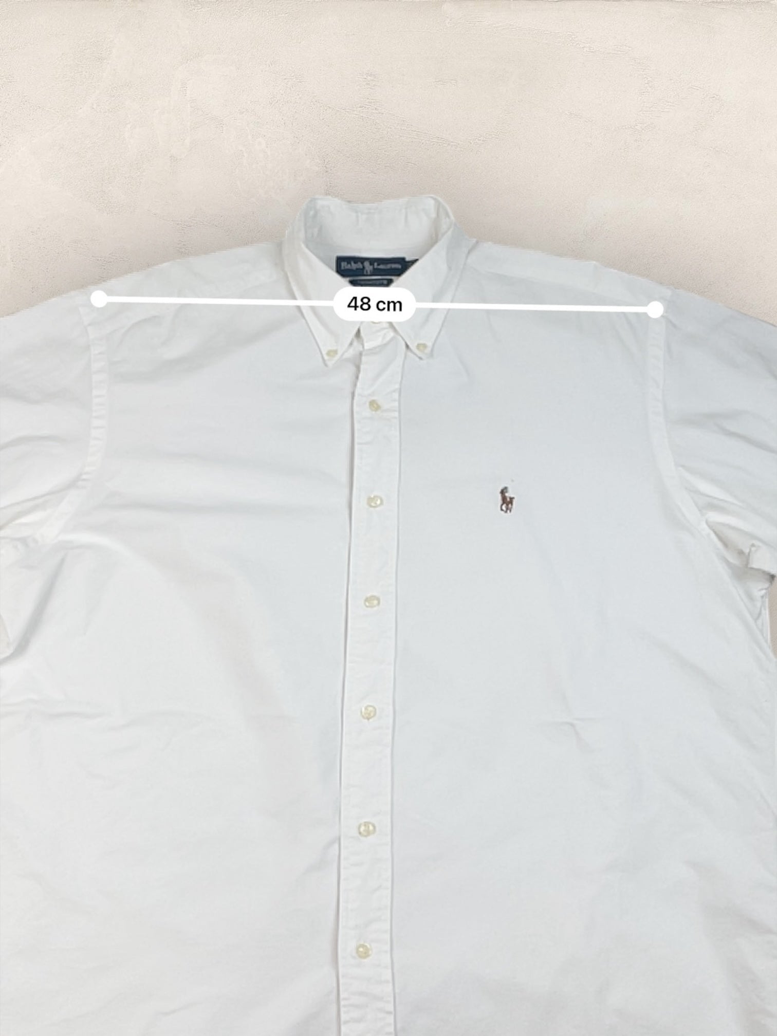 Chemise Homme Ralph Lauren BLANC en Coton XL Ref:2784 - BLANC - XL - amifrip