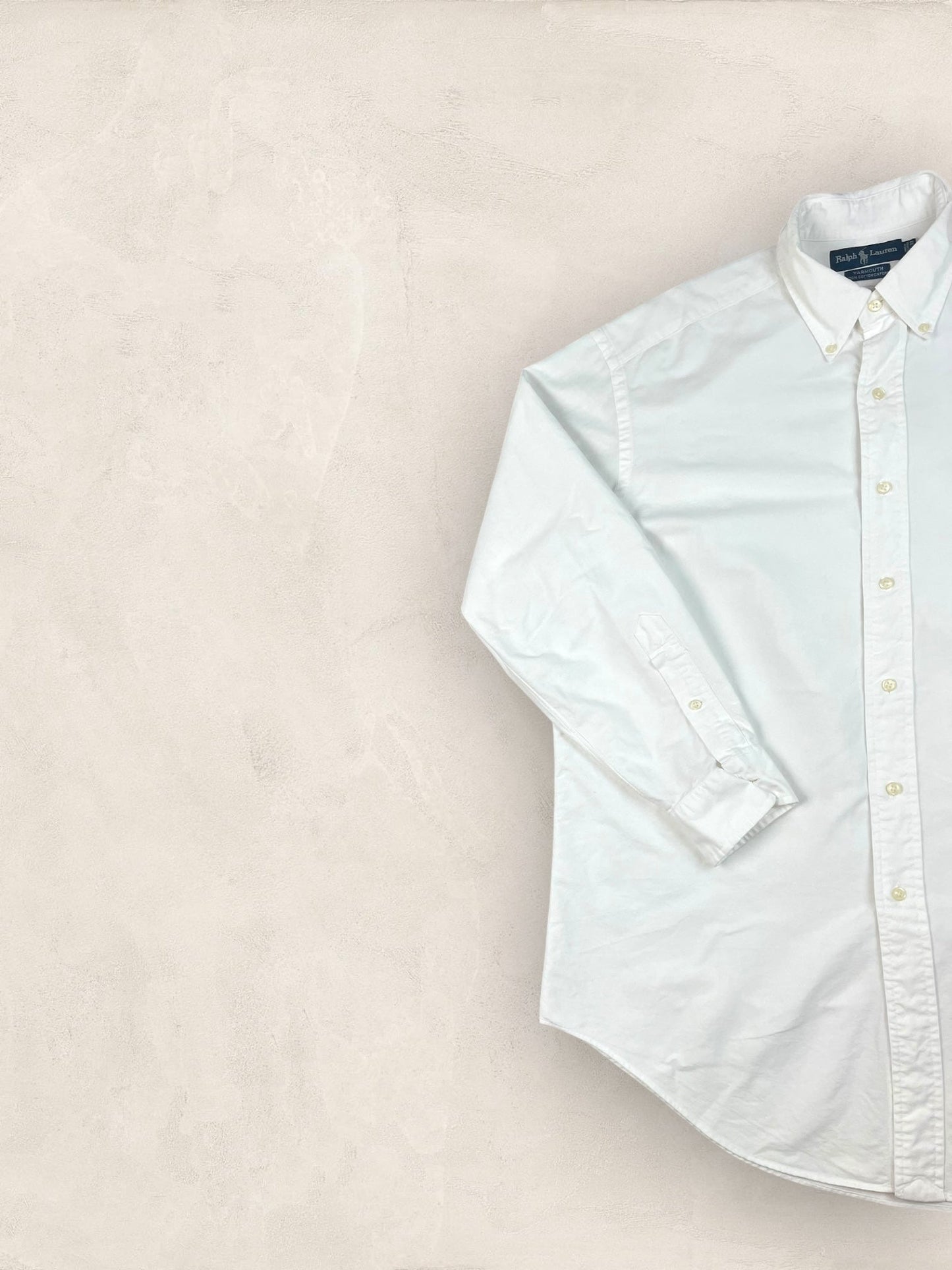 Chemise Homme Ralph Lauren BLANC en Coton XL Ref:2784 - BLANC - XL - amifrip