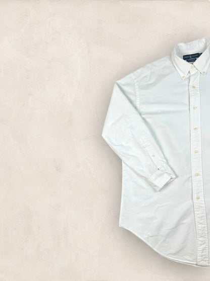 Chemise Homme Ralph Lauren BLANC en Coton XL Ref:2784 - BLANC - XL - amifrip