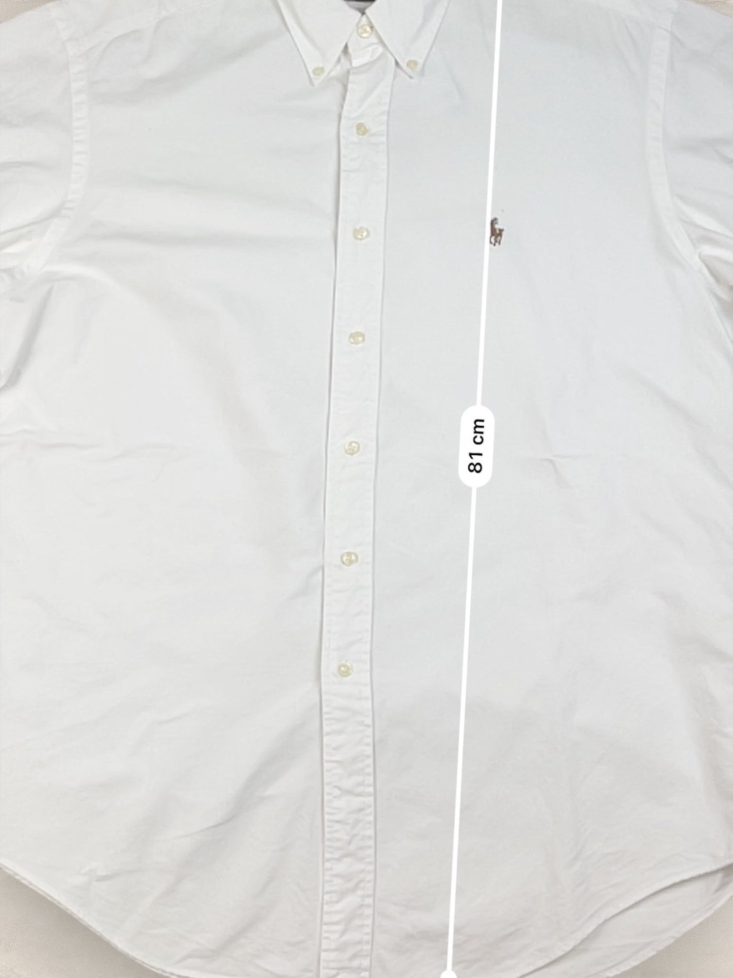 Chemise Homme Ralph Lauren BLANC en Coton XL Ref:2784 - BLANC - XL - amifrip