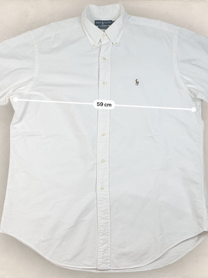 Chemise Homme Ralph Lauren BLANC en Coton XL Ref:2784 - BLANC - XL - amifrip