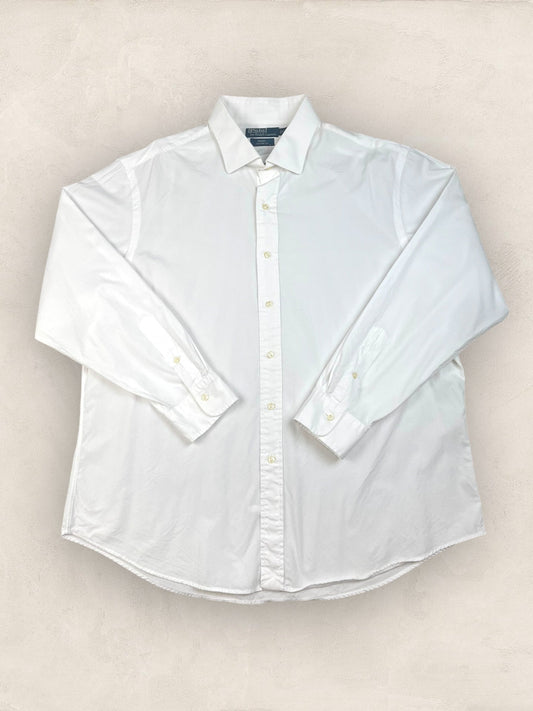 Chemise Homme Ralph Lauren Blanc en Coton XL Ref:2786 - BLANC - XL - amifrip