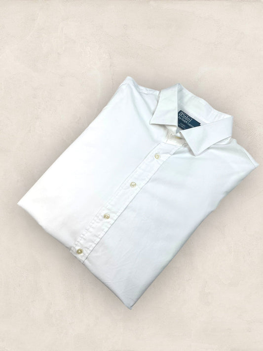 Chemise Homme Ralph Lauren Blanc en Coton XL Ref:2786 - BLANC - XL - amifrip