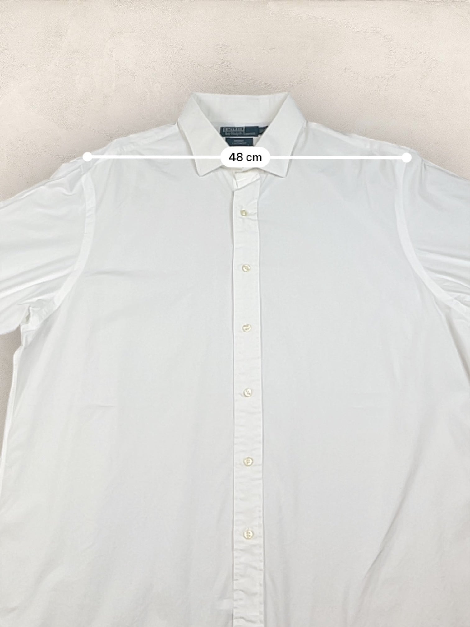Chemise Homme Ralph Lauren Blanc en Coton XL Ref:2786 - BLANC - XL - amifrip