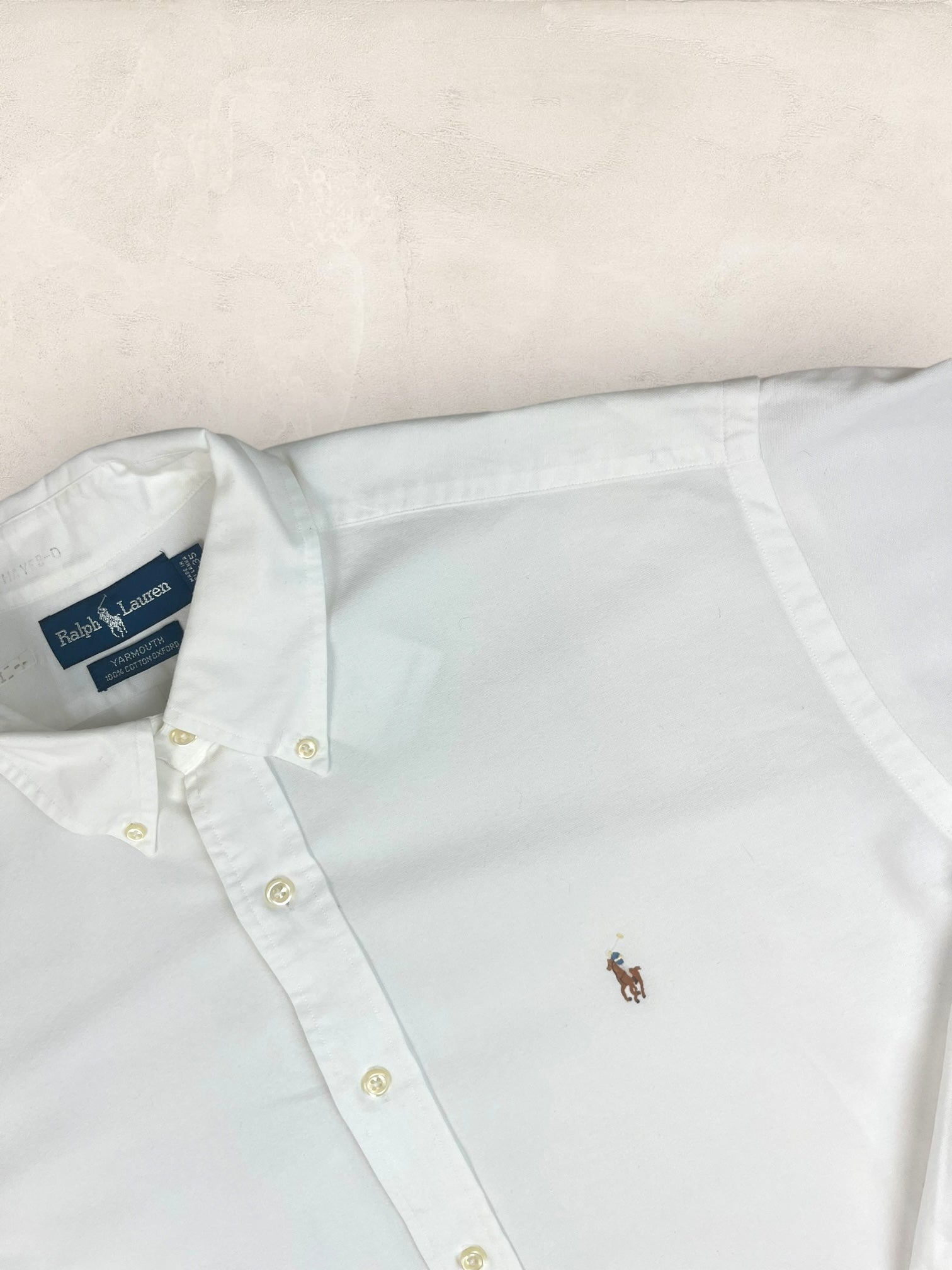 Chemise Homme Ralph Lauren BLANC en Coton XL Ref:2799 - BLANC - XL - amifrip