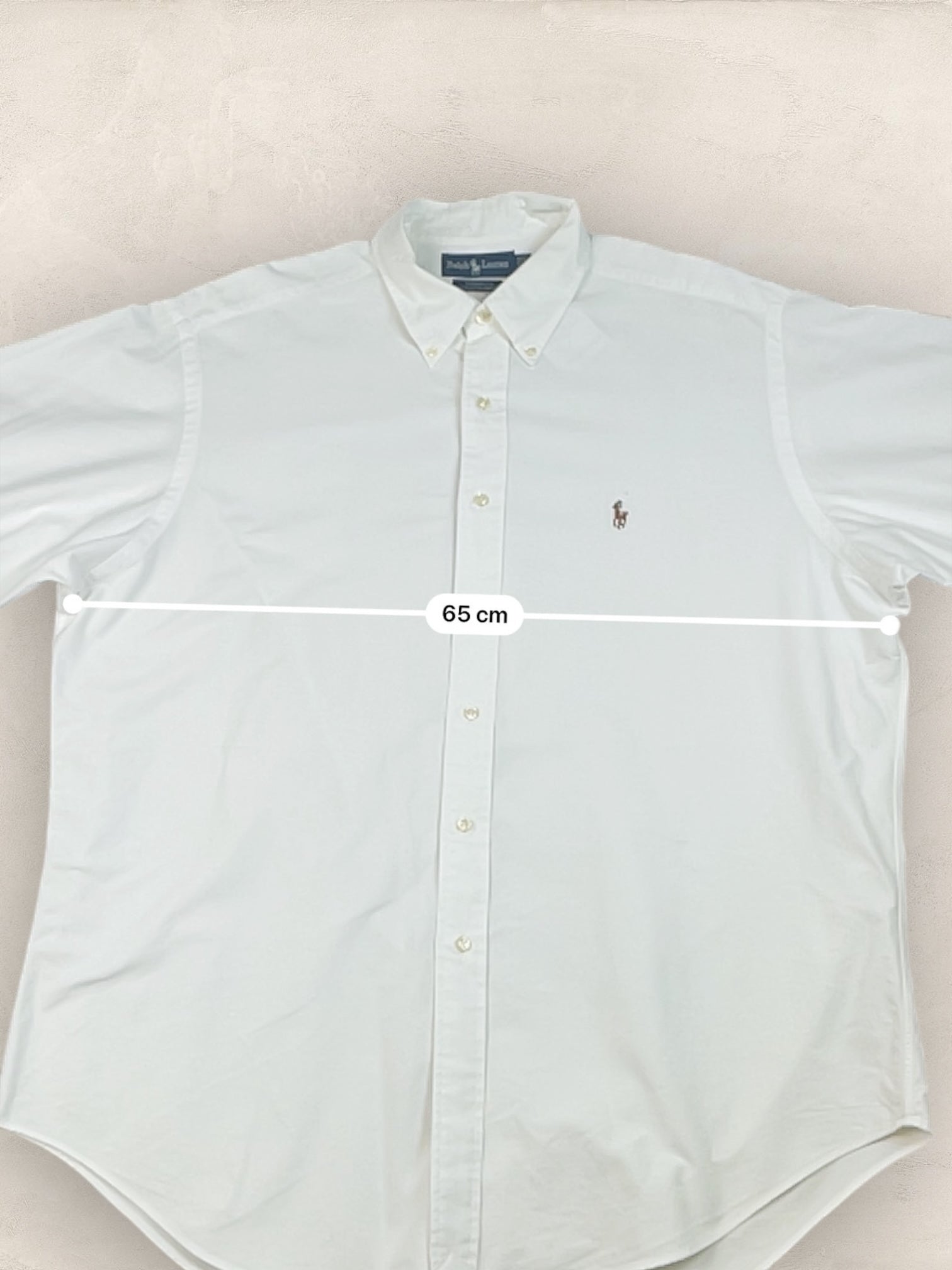 Chemise Homme Ralph Lauren BLANC en Coton XL Ref:2799 - BLANC - XL - amifrip
