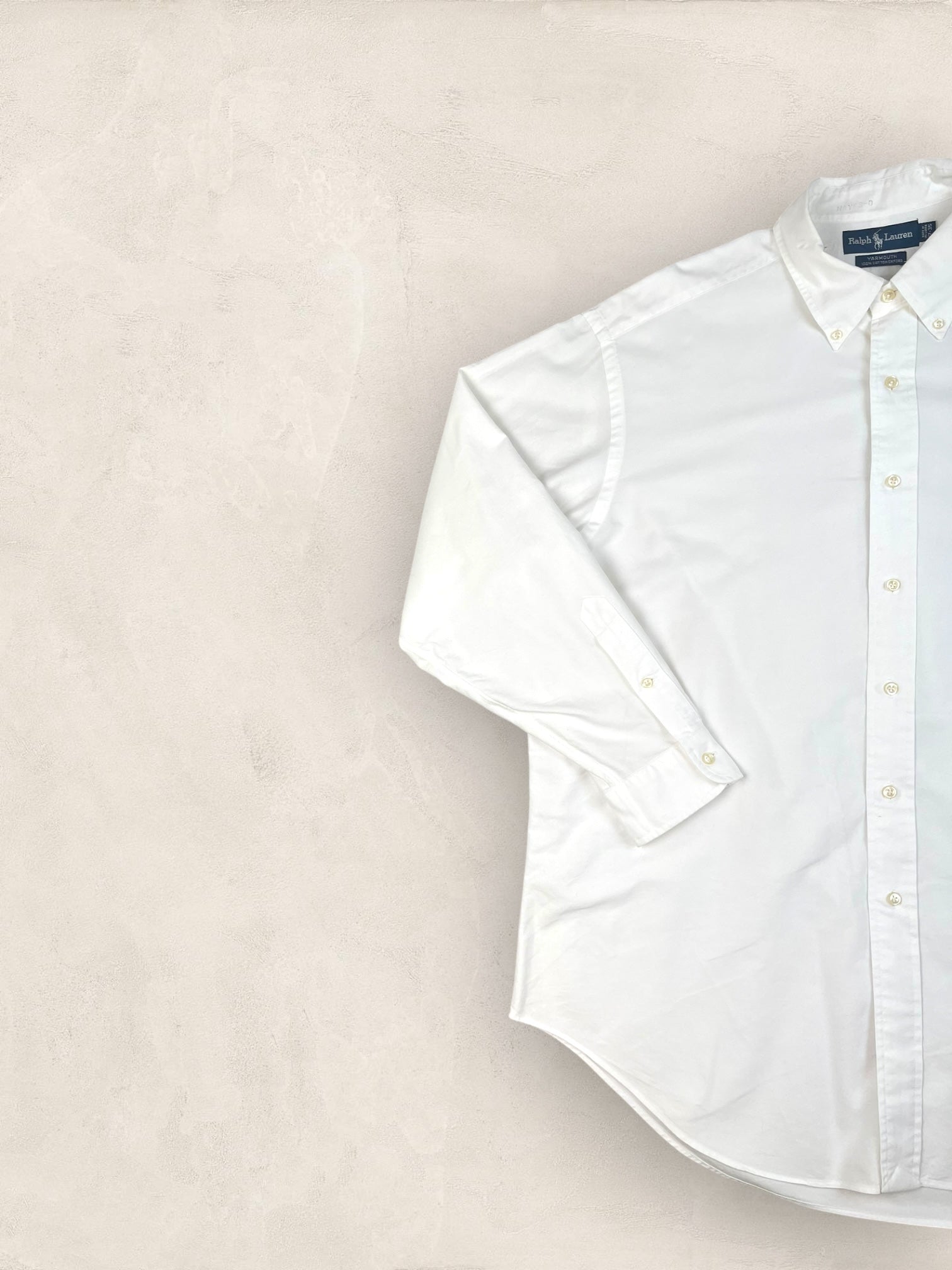 Chemise Homme Ralph Lauren BLANC en Coton XL Ref:2799 - BLANC - XL - amifrip