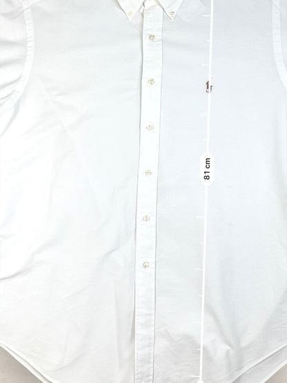 Chemise Homme Ralph Lauren BLANC en Coton XL Ref:2799 - BLANC - XL - amifrip