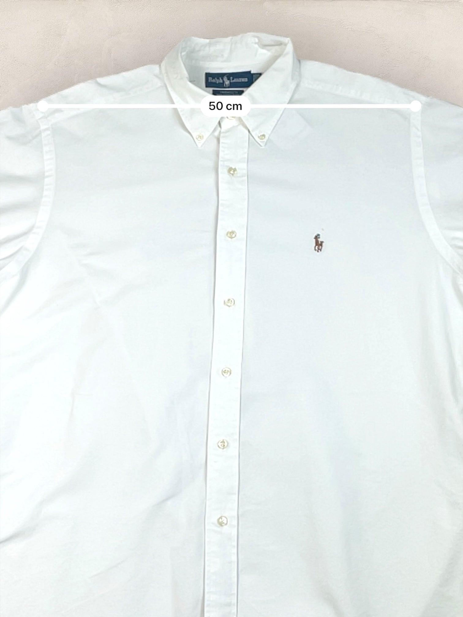 Chemise Homme Ralph Lauren BLANC en Coton XL Ref:2799 - BLANC - XL - amifrip
