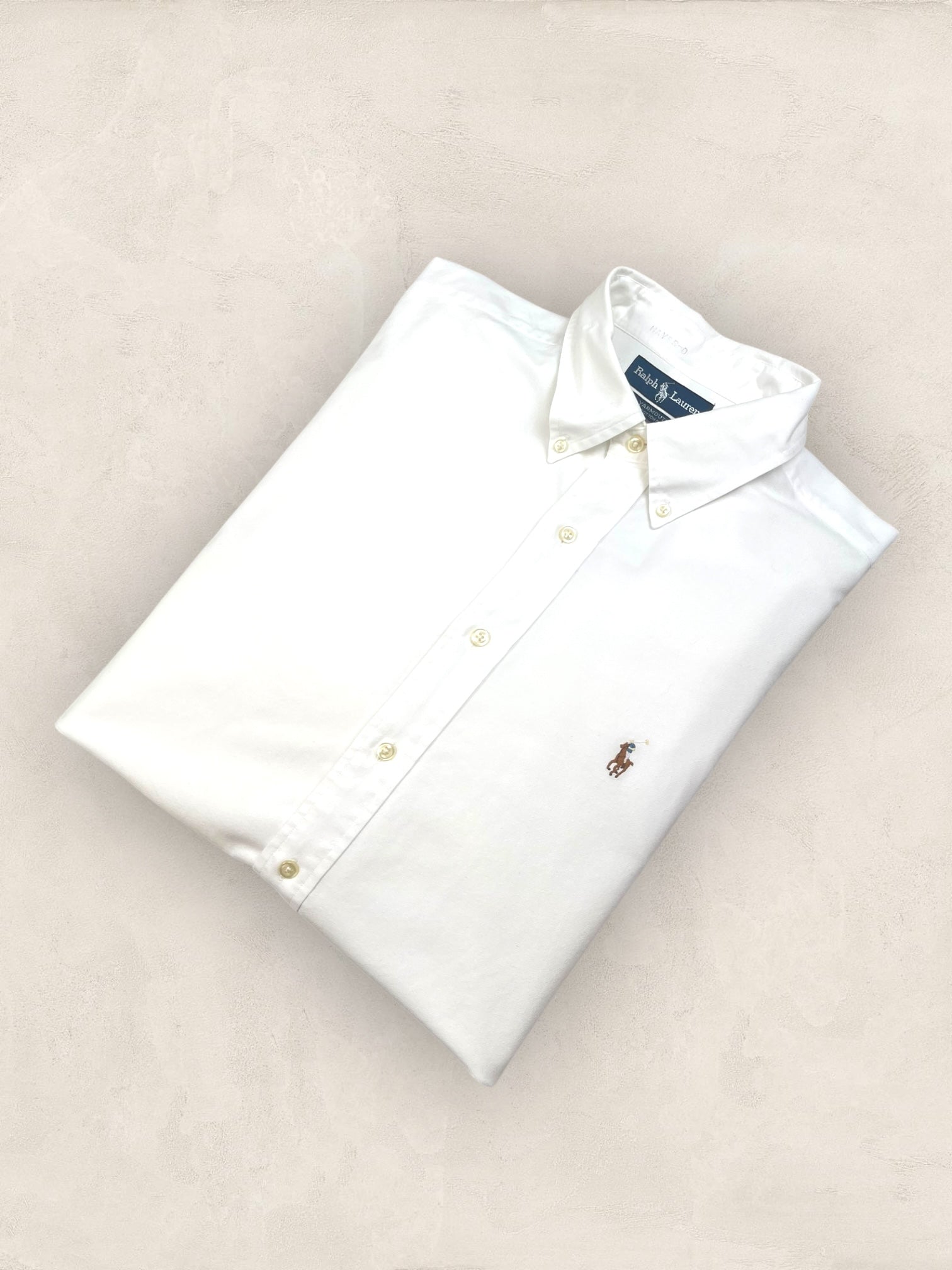 Chemise Homme Ralph Lauren BLANC en Coton XL Ref:2799 - BLANC - XL - amifrip