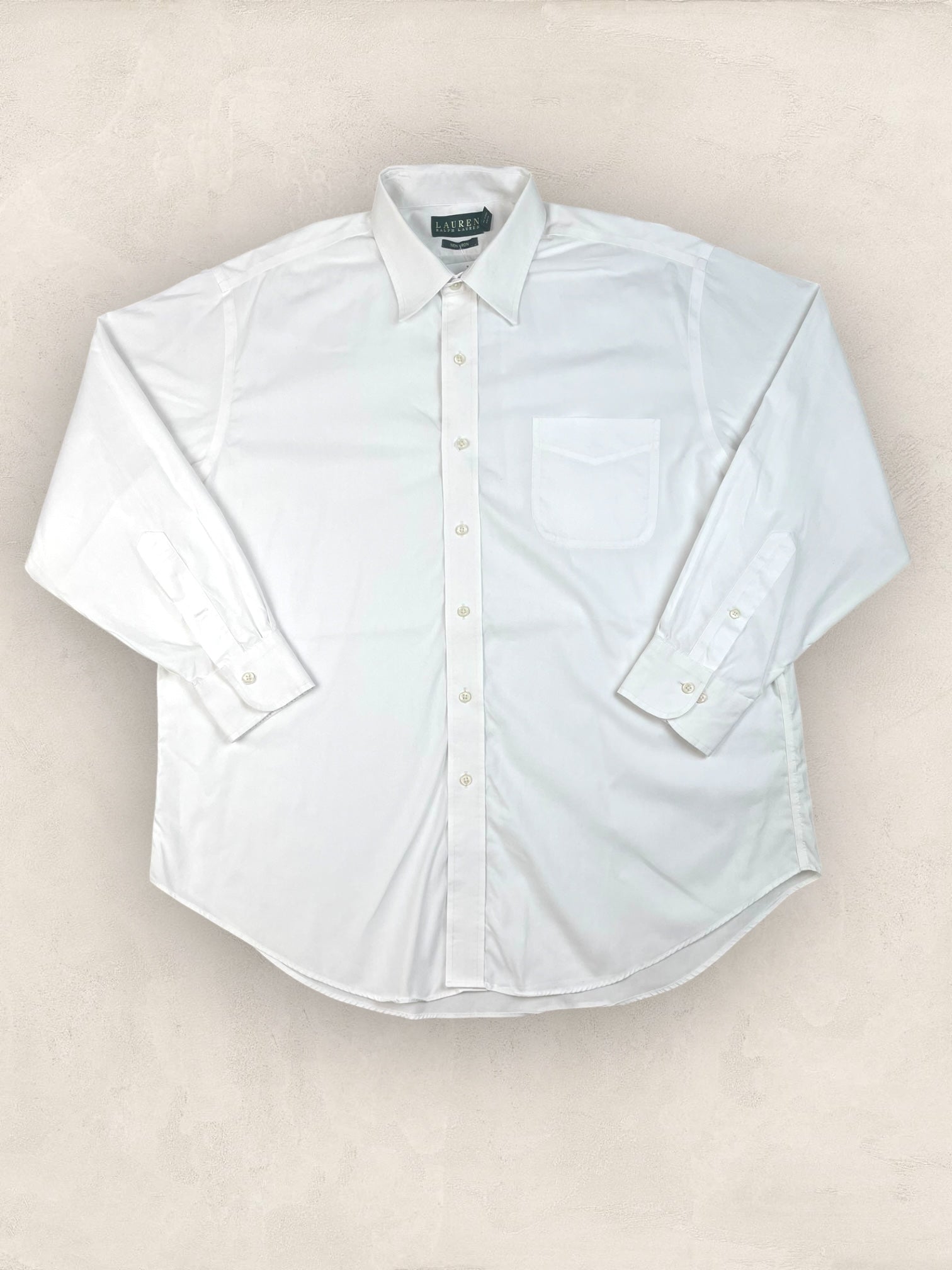 Chemise Homme Ralph Lauren BLANC en Coton XL Ref:2804 - BLANC - XL - amifrip