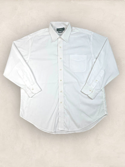 Chemise Homme Ralph Lauren BLANC en Coton XL Ref:2804 - BLANC - XL - amifrip