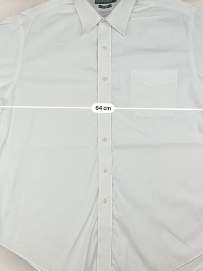 Chemise Homme Ralph Lauren BLANC en Coton XL Ref:2804 - BLANC - XL - amifrip