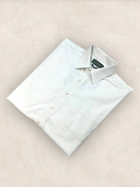 Chemise Homme Ralph Lauren BLANC en Coton XL Ref:2804 - BLANC - XL - amifrip